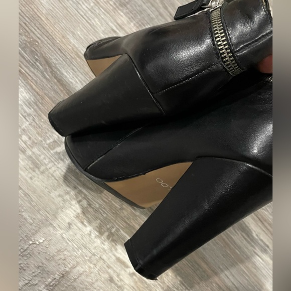 Aldo leather ankle boots, size 6.5 - Picture 3 of 8